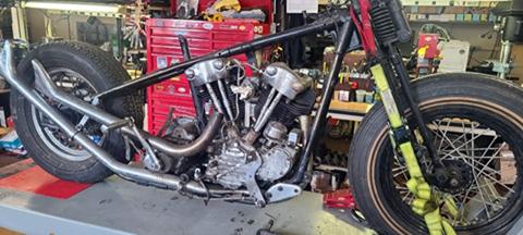 Project bikes, motorcycle restorations, Doug's Cycle Barn, MA, RI, CT, NH, ME, VT, NY