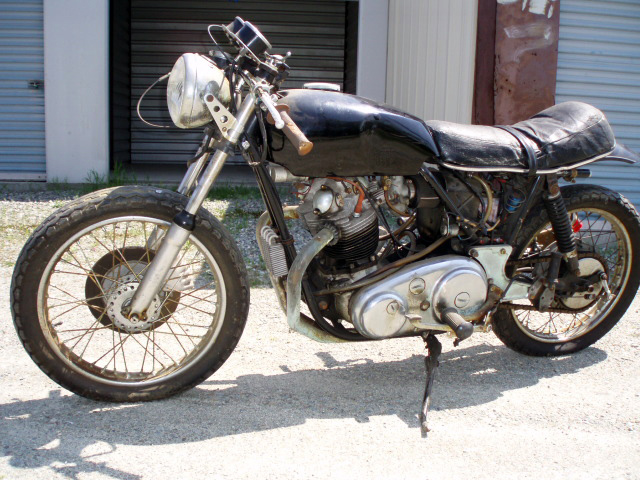 vintage triumph motorcycle for sale