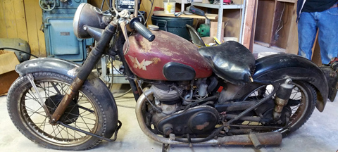 Project bikes, motorcycle restorations, Doug's Cycle Barn, MA, RI, CT, NH, ME, VT, NY