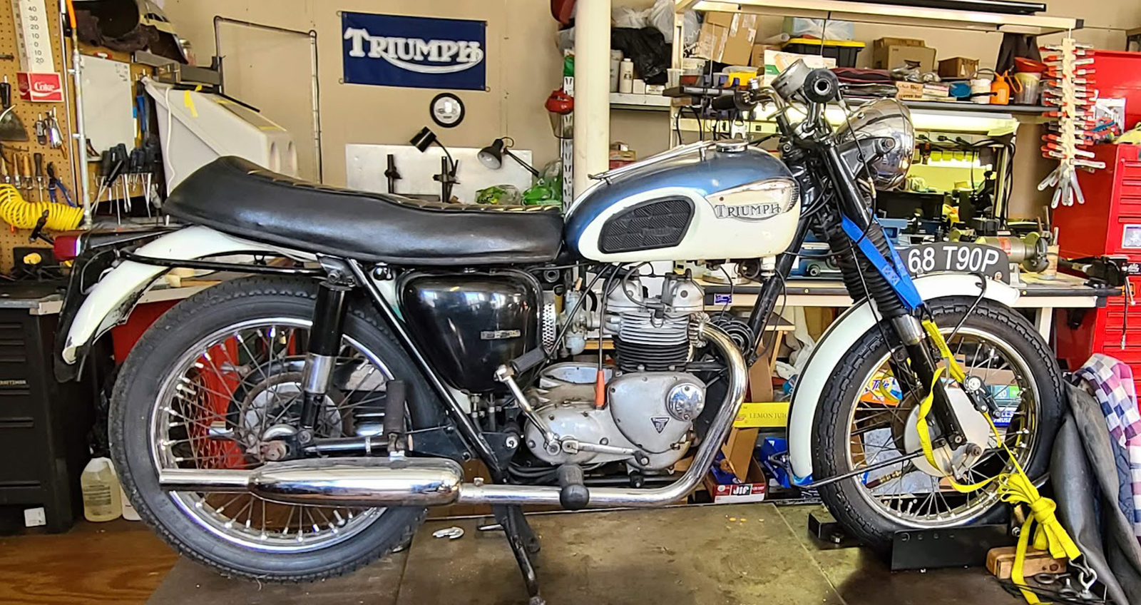Classic Triumph motorcycle restorations